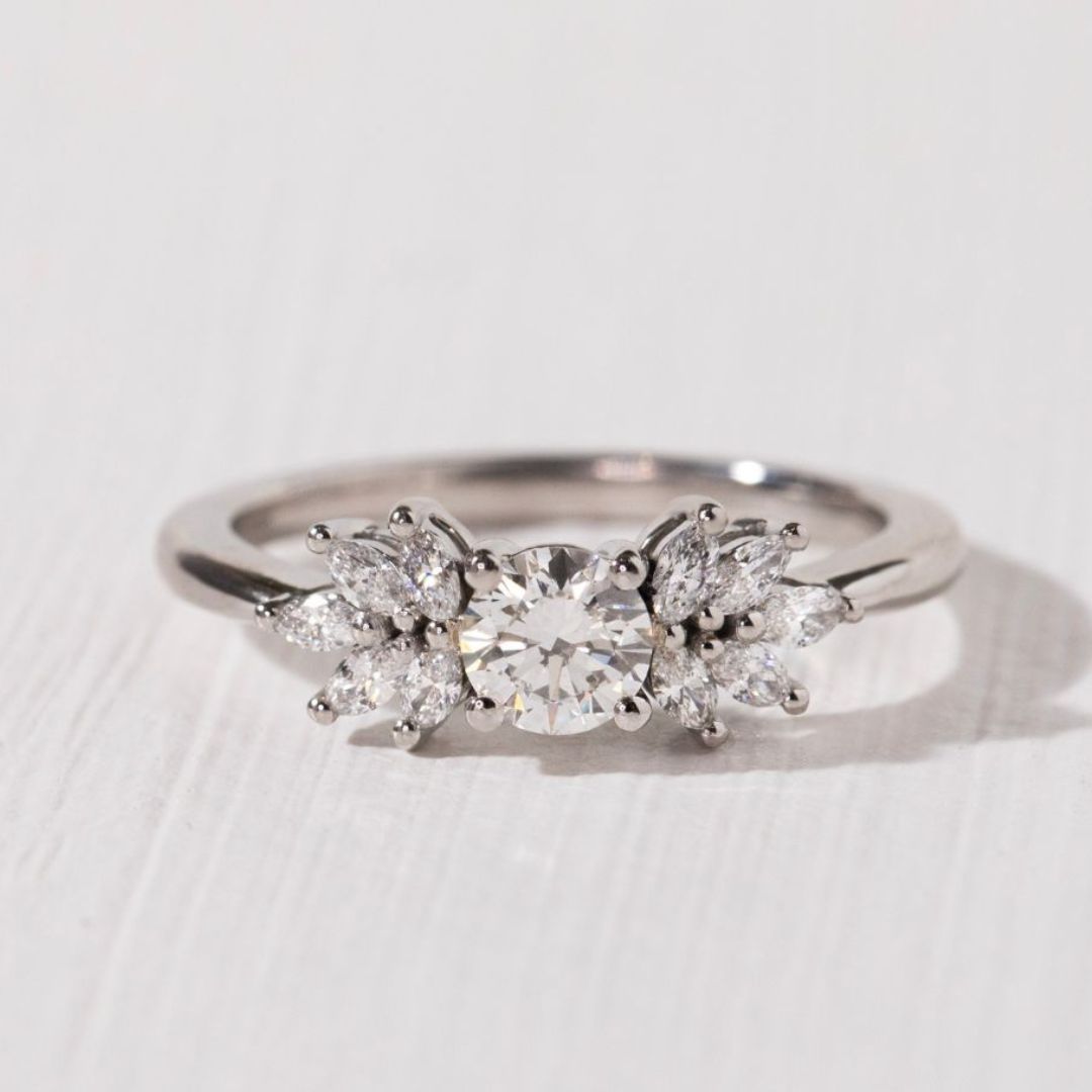 The Round Diamond Split Shank Engagement Ring: A Unique and Edgy Design